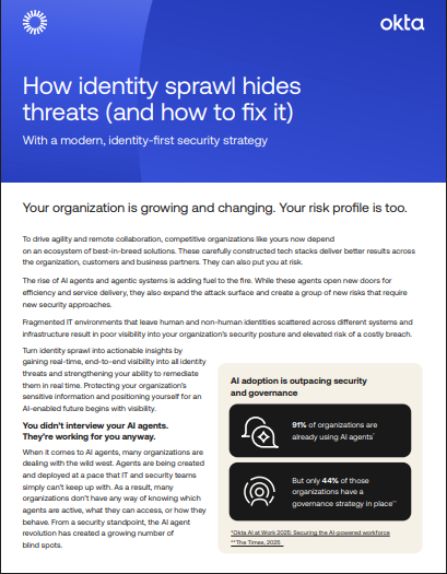How identity sprawl hides threats (and how to fix it